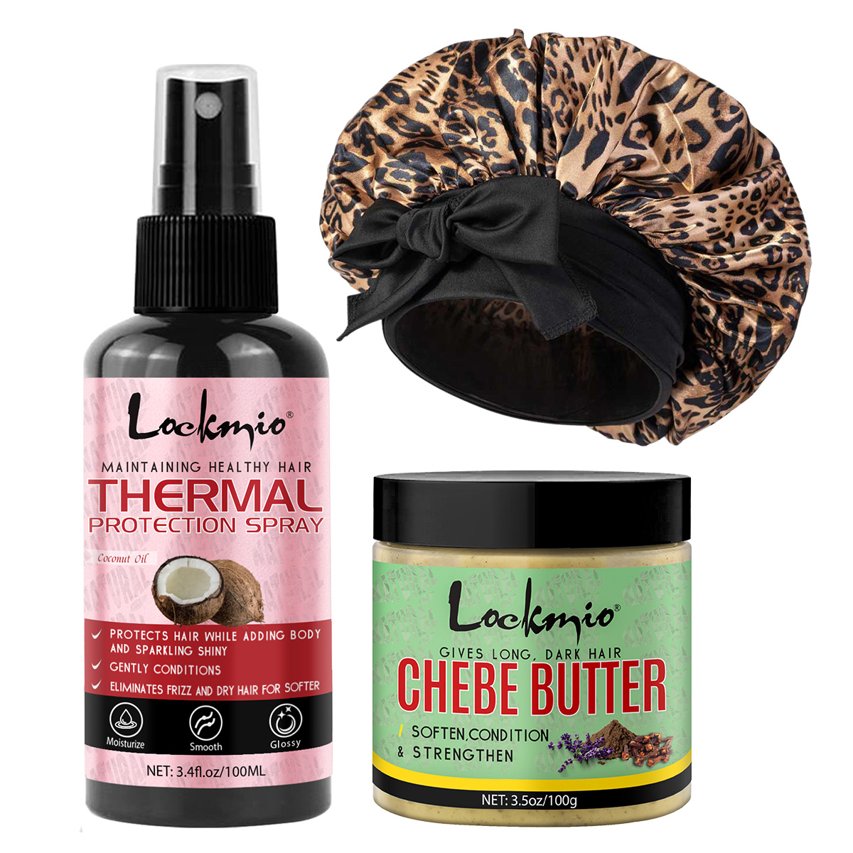 Hair Care Natural Ingredients - مجموعة العناية بالشعر: بخاخ حماية من