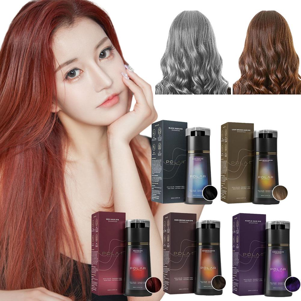 Hair Care Natural Ingredients - شامبو لتلوين الشعر، سعة 200 مل،