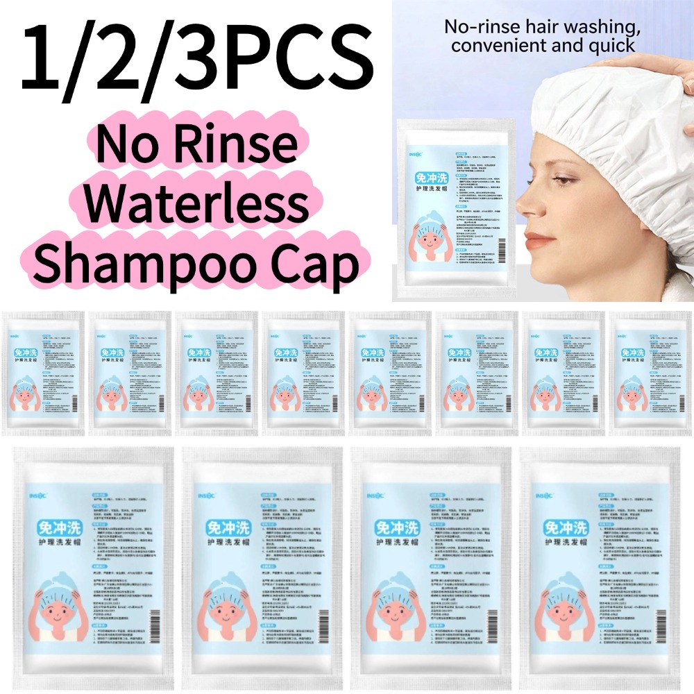 Hair Care Products - غطاء شامبو بدون شطف للاستخدام مرة