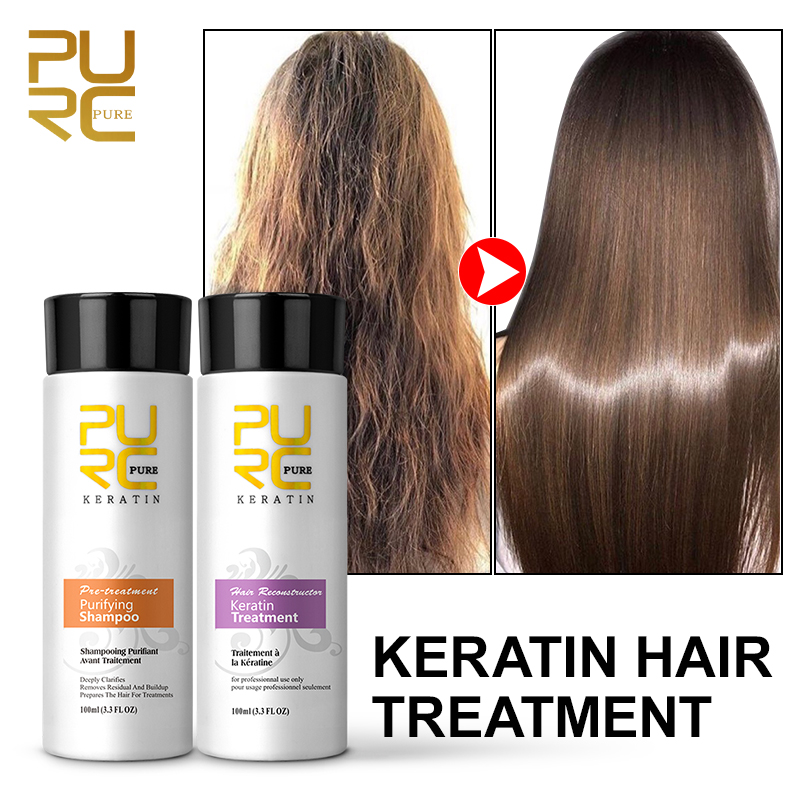 Hair Care Organic - علاج الشعر بالكيراتين البرازيلي من PURC