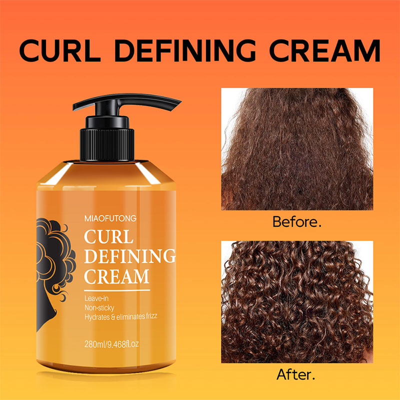 Hair Care Korean Products - 280 مللي كريم للشعر المجعد تصفيف