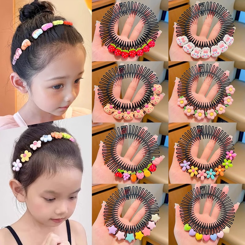 Y2k ستار القلب أمشاط الشعر الم - مراجعة Hair Care Korean Products وسعره