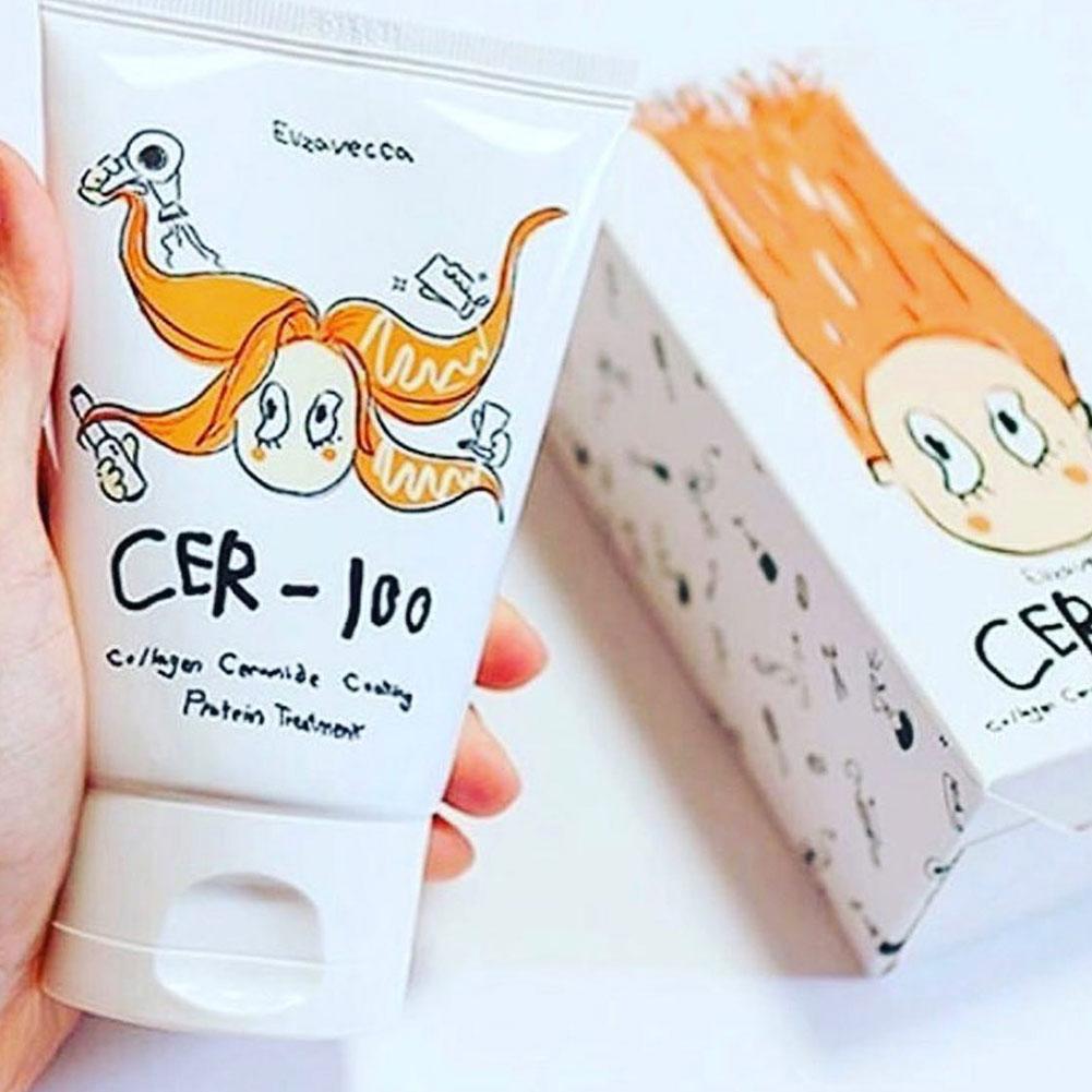 قناع الشعر بالكولاجين Cer-100  - مراجعة Hair Care Korean Products وسعره