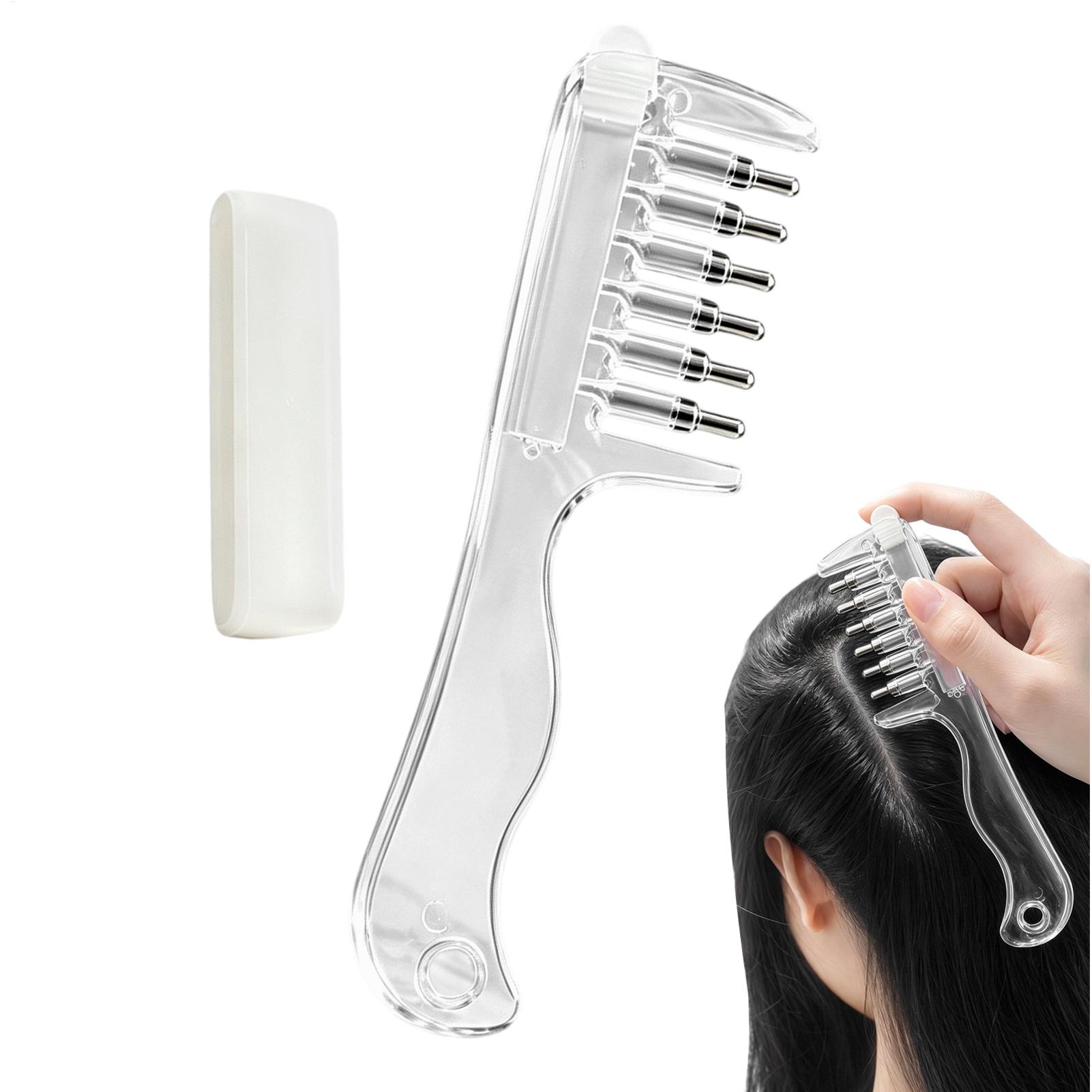مشط شفاف محمول لتطبيق السائل ع - مراجعة Hair Care Lotion وسعره