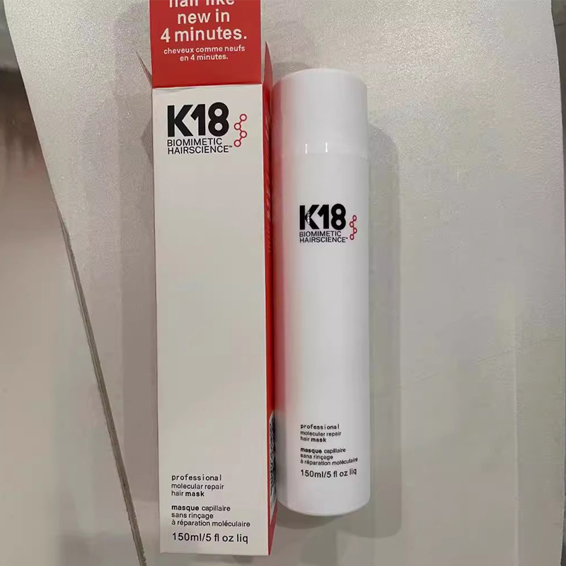 قناع الشعر الجزيئي لإصلاح الشع - مراجعة Hair Care K18 وسعره