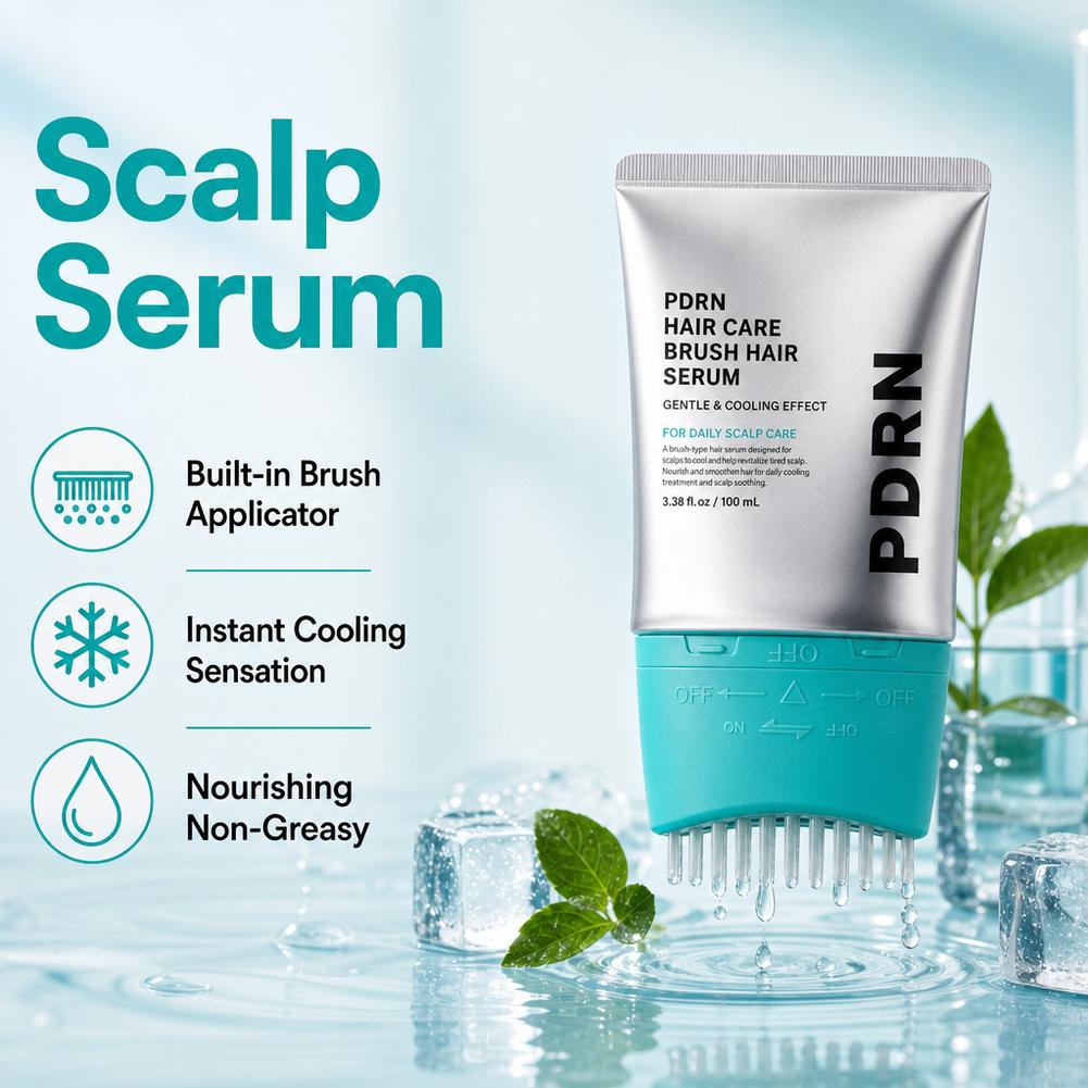 فرشاة العناية بالشعر PDRN، سير - مراجعة Hair Care Korean Products وسعره