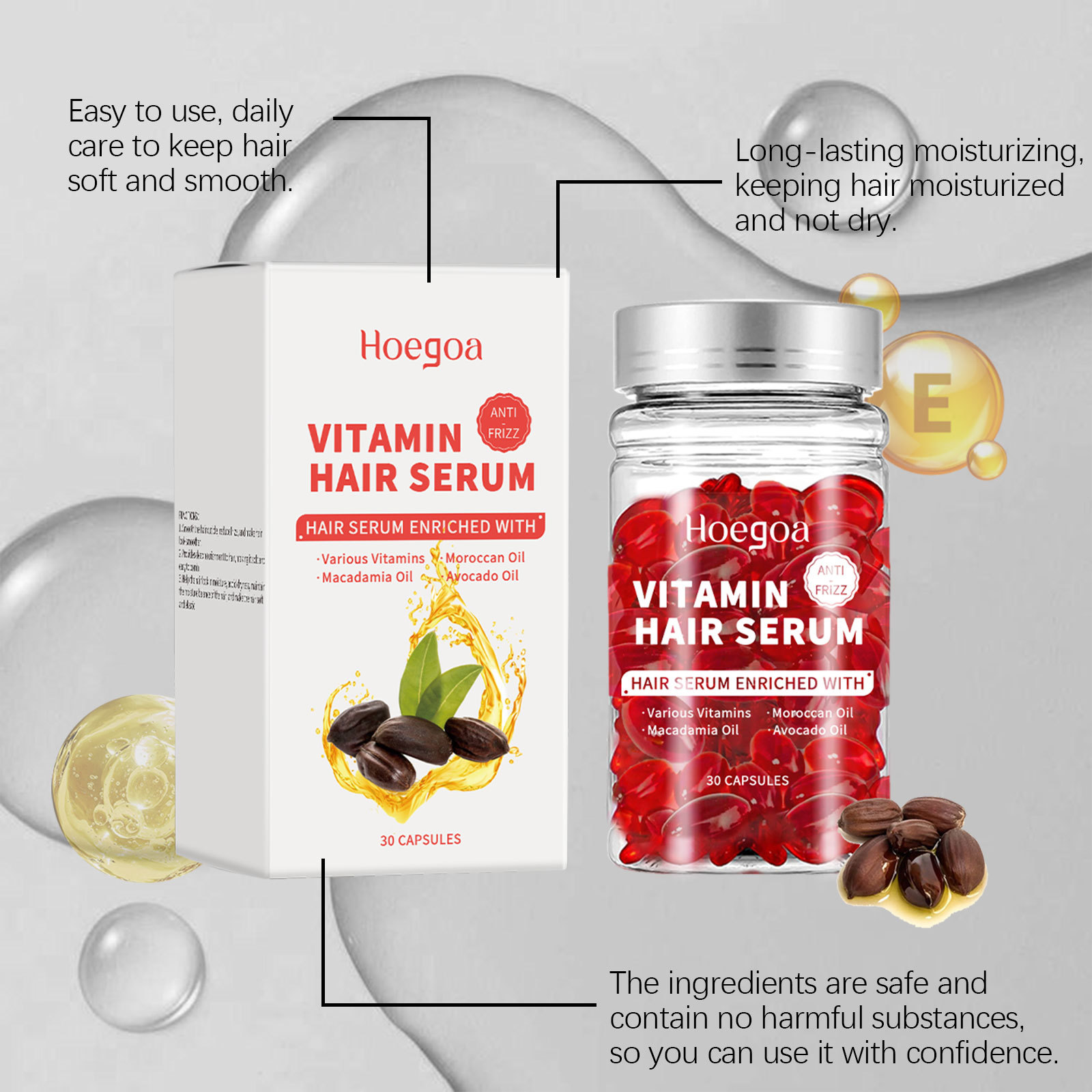 كبسولات مصل العناية بالشعر فيت - مراجعة Hair Care Products وسعره