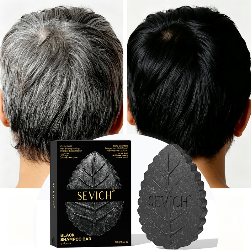 صابون شامبو أسود لتغطية الشعر  - مراجعة Hair Care Organic وسعره