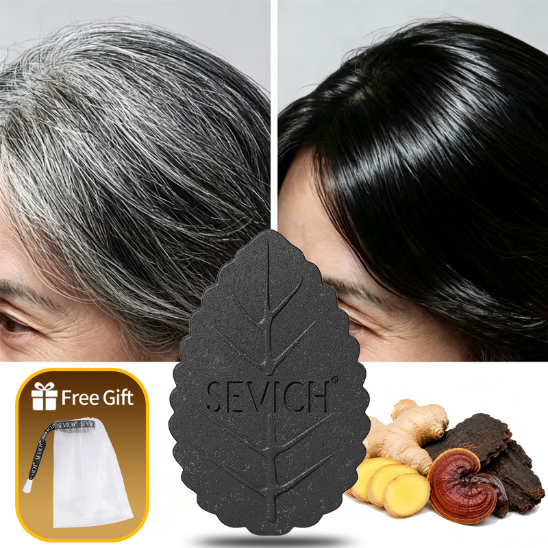 صابون شامبو أسود لتغطية الشعر  - مراجعة Hair Care Organic وسعره